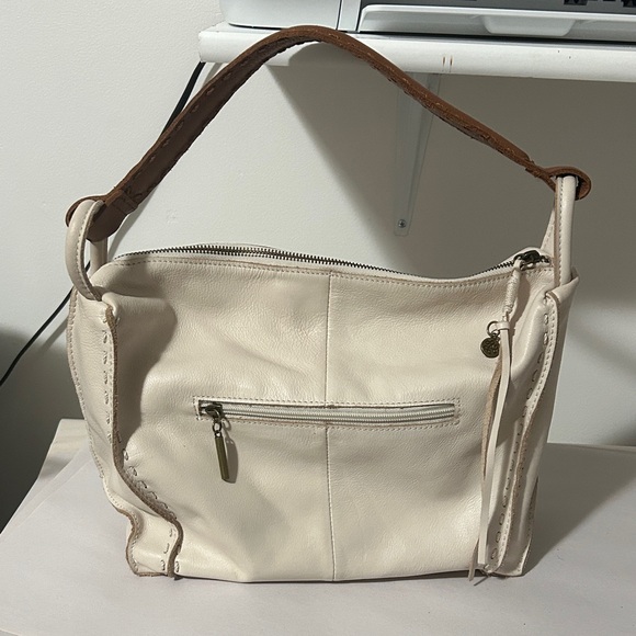 The Sak Cream and Brown Shoulder Bag - Picture 2 of 8